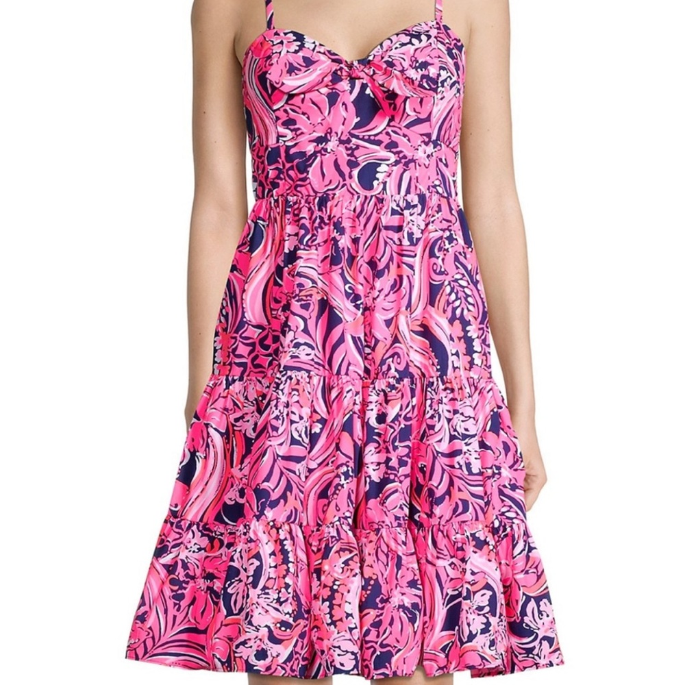Lilly Pulitzer Adalia floral print dress, size 2 (NWT)